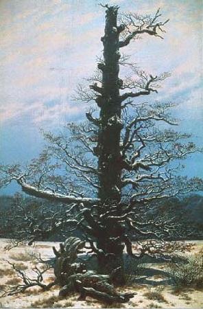 Caspar David Friedrich The Oak Tree in the Snow